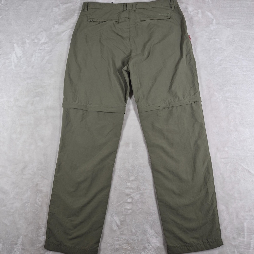 Craghoppers Convertible Pants Women's Large 10R Green Insect Shield Outdoors NWT - Picture 7 of 11